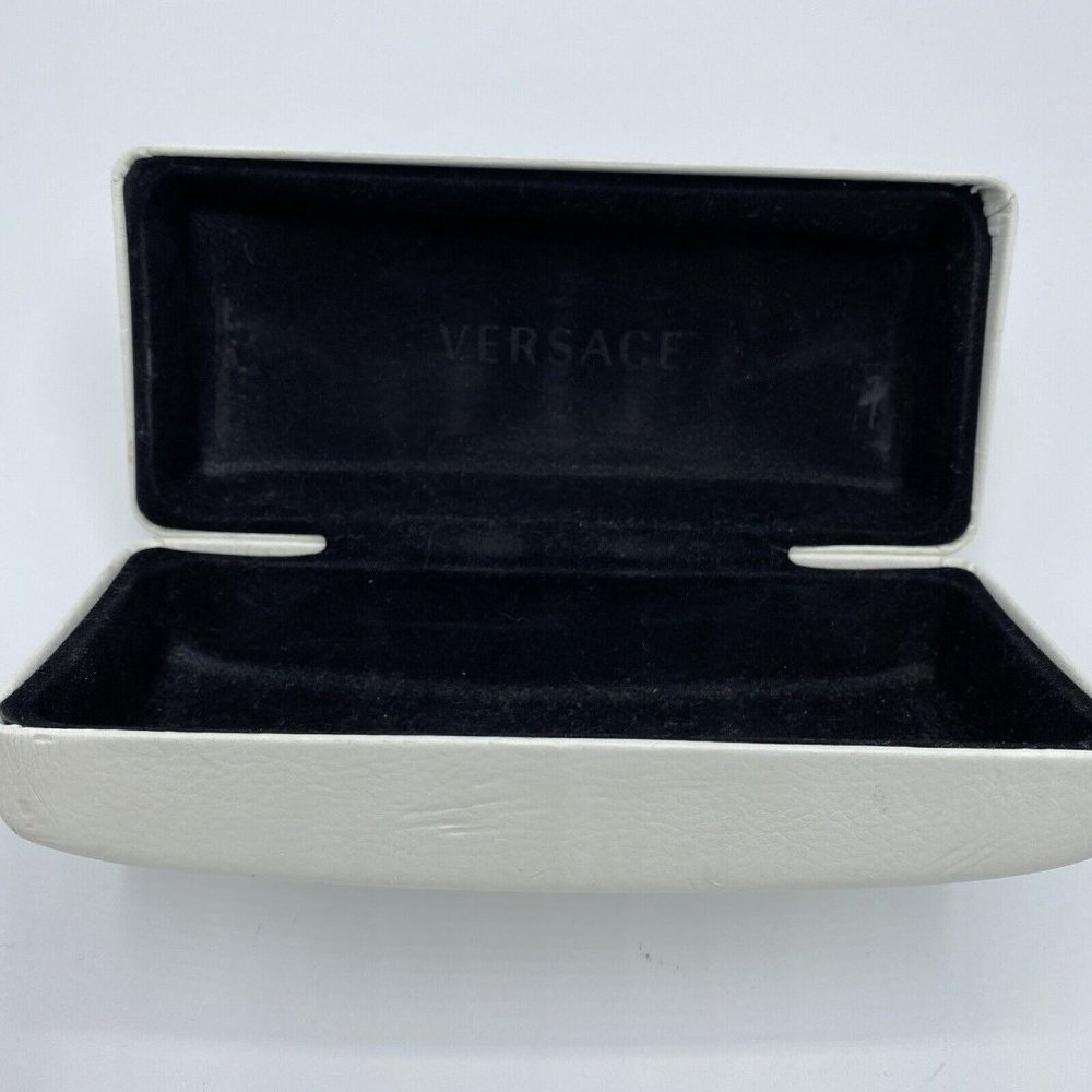 Versace Rimless Sunglasses Vintage Tortoiseshell Diamante MOD 2017-B 1001/13 y2k - Picture 7 of 16